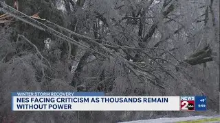 NES faces criticism as thousands remain without power