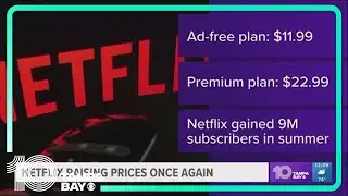 Netflix raises its prices again
