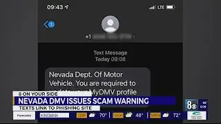 Nevada DMV Issues scam warning