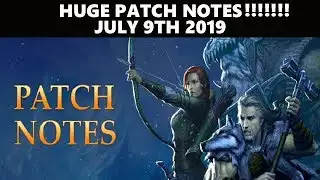 Neverwinter - HUGE Patch Notes 7/9/19