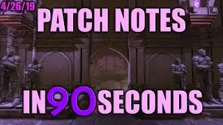 Neverwinter Patch Notes in 90 Seconds - 4/26/19 Maintenance