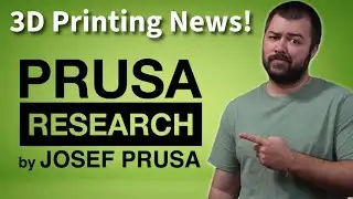 New 3D Printer, Open Source RFID And More From Prusa! l 3D Printing News!