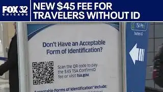 New $45 fee for travelers without Real ID