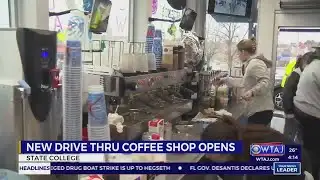 New 7 Brew Coffee opens in State College, donates money to THON | WTAJ