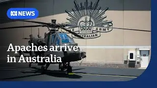 New Apache attack helicopters arrive in Townsville | ABC NEWS