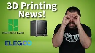 NEW Bambu Lab Leak + Elegoo Centauri Carbon Privacy Concerns | 3D Printing News