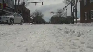 New Bern residents navigate major snowfall after weekend storm