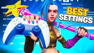 NEW BEST Controller SETTINGS + Aimbot Sensitivity Tutorial (Fortnite Settings Explained)