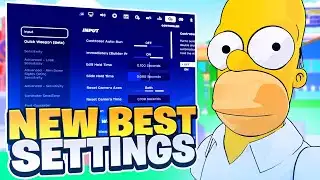 *NEW* BEST Controller Settings For Fortnite! (PS4/PS5/Xbox/PC)