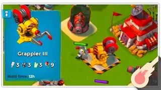 New Boom Beach Grappling Hook! Grappler Prototype Gameplay! (Update News!)