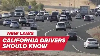 New California traffic laws drivers should know for January 1