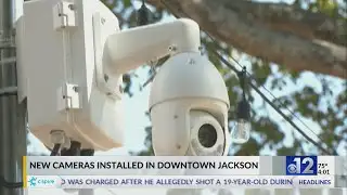 New cameras aim to deter crime in downtown Jackson
