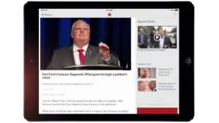 New CBC News App for iPad