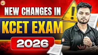 New Changes in KCET 2026 Exam 🚨 | Dates, Registration & Pattern Update