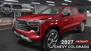 New Chevrolet Colorado 2027 Facelift - INTERIOR & EXTERIOR Preview