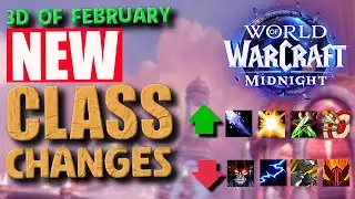 *NEW* Class Changes - PHYSICAL COMP META ON THE RISE BOYS | World of Warcraft Midnight