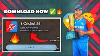 𝐧𝐞𝐰 𝐜𝐫𝐢𝐜𝐤𝐞𝐭 𝐠𝐚𝐦𝐞 💥 𝐞 𝐜𝐫𝐢𝐜𝐤𝐞𝐭 26 𝐧𝐞𝐰 𝐟𝐢𝐧𝐞𝐥𝐲 𝐭𝐫𝐚𝐥𝐢𝐞𝐫 😍😱 | 𝐝𝐨𝐰𝐧𝐥𝐨𝐚𝐝 𝐧𝐨𝐰