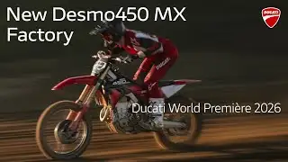 New Desmo450 MX Factory | Ducati World Première 2026