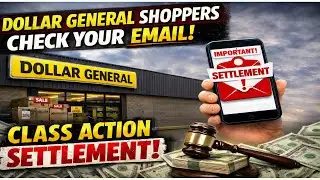 New Details: Dollar General Shoppers Check Your Inbox | Class Action Settlement!