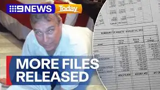 New documents and images from Epstein files | 9 News Australia