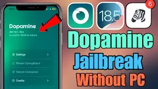 New Dopamine Jailbreak iOS 18.5 - iOS 15 without PC All Devices | How to Jailbreak iOS 18.5