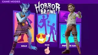 New duo mode in Horror Brawl new update !