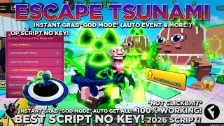 [NEW] Escape Tsunami For Brainrot! OP Script | *INSTANT GET TP!* GOD MODE UNLOCK ALL (NO KEY! 🤑💲)