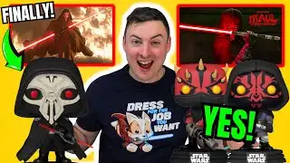 NEW Funko Star Wars Maul Shadow Lord Pops REVEALED!