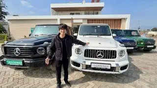 New G-Wagon Aagyi 😍 White #souravjoshivlogs 