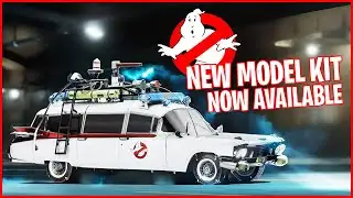 New Ghostbusters Ecto-1 metal model kit now available