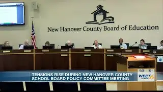 New Hanover County School Board discusses ethics policy