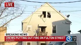 New Haven firefighters respond to attic fire