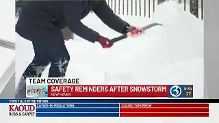New Haven officials stress sidewalk clearing for safety after storm