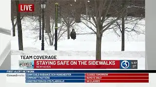 New Haven officials stress sidewalk clearing for safety after storm