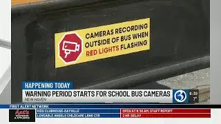 New Haven school buses get surveillance cameras to catch illegal passing