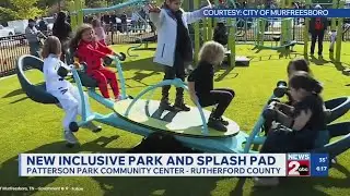 New inclusive park and splash pad in Murfreesboro