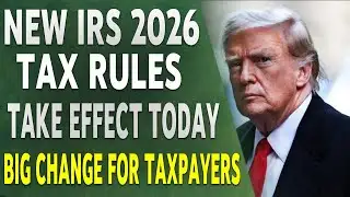 ⚠️ New IRS Tax Laws 2026 Explained — What Every Taxpayer Must Know Immediately