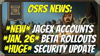 *NEW* Jagex Account Updates! (January 26 Beta Rollouts)