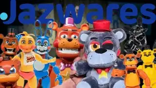 NEW Jazwares FNAF action figures + plushies and MORE REVEALED 