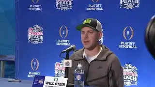 New Kentucky head coach speaks before Oregon plays Indiana in Peach Bowl