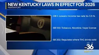 New Kentucky laws in effect for 2026
