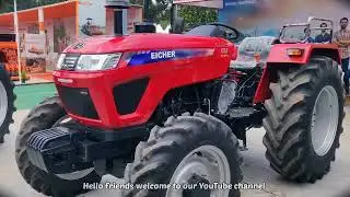 New launch Eicher Prima G3 557 4wd Tractor full review | Full features and specifications