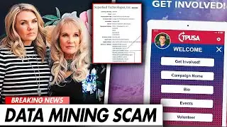 NEW Leak: Erika Kirk’s Mom Is STEALING Your Data │ Rigging 2028 Elections?