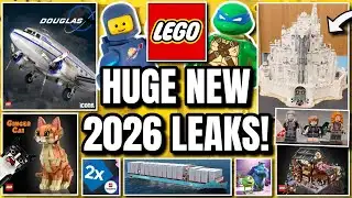 NEW LEGO LEAKS! (Minas Tirith, Icons, Space, Promos, & MORE!)