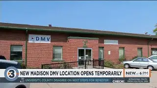 New Madison DMV location opens temporarily