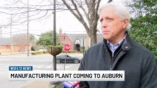 New manufacturing plant coming to Auburn