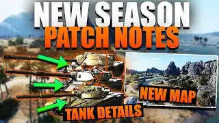 NEW Map + Patch Notes! World of Tanks Console News