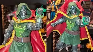 New Marvel Legends Emperor Doom Dr Doom action figure quick look in stock at Titan Toyz 