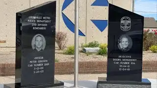New memorial honors fallen LMPD officers