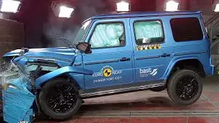 NEW Mercedes Electric G-Class CRASH TEST (2024)